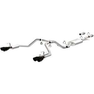 Chevrolet Suburban Performance Exhaust - Magnaflow - Street Series Cat-Back - Black Chrome - `21-`25