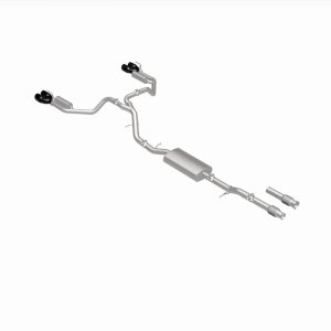 Chevrolet Suburban Performance Exhaust - Magnaflow - Street Series Cat-Back - Black Chrome - `21-`25