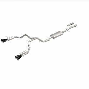 Chevrolet Suburban Performance Exhaust - Magnaflow - Street Series Cat-Back - Black Chrome - `21-`25