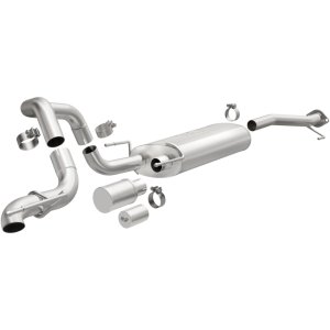 Toyota 4Runner Performance Exhaust - Passenger-side rear - Magnaflow - Overland Series Cat-Back - `03-`24