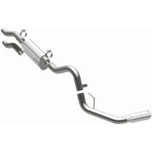 Ford F-150 Performance Exhaust - Passenger-side exit - Magnaflow - Street Series Cat-Back - Polished - `15-`25