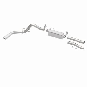 Ford F-150 Performance Exhaust - Passenger-side exit - Magnaflow - Street Series Cat-Back - Polished - `15-`25