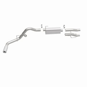 Ford F-150 Performance Exhaust - Passenger-side exit - Magnaflow - Street Series Cat-Back - Polished - `15-`25