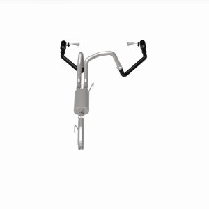 Ford F-150 Performance Exhaust - Dual-Split Rear Exit - Magnaflow - Street Series Cat-Back - Black - `21-`25