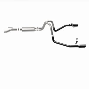 Ford F-150 Performance Exhaust - Dual-Split Rear Exit - Magnaflow - Street Series Cat-Back - Black - `21-`25