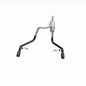 Ford F-150 Performance Exhaust - Dual-Split Rear Exit - Magnaflow - Street Series Cat-Back - Black - `21-`25