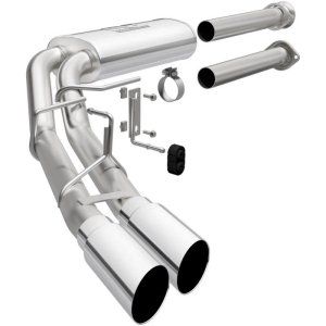 Ford F-150 Performance Exhaust - Magnaflow - Street Series Cat Back - Polished - `15-`25