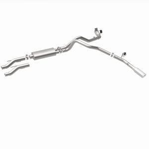 Ford F-150 Performance Exhaust - Rear - Magnaflow - Street Series Cat Back, Dual Tips - Polished - `15-`25