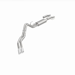 Ford F-150 Performance Exhaust - Rear Exit - Magnaflow - Street Series Cat-Back - Polished - `15-`23