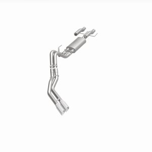 Ford F-150 Performance Exhaust - Rear Exit - Magnaflow - Street Series Cat-Back - Polished - `15-`23