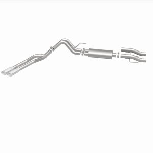 Ford F-150 Performance Exhaust - Rear Exit - Magnaflow - Street Series Cat-Back - Polished - `15-`23