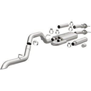 Chevrolet Colorado Performance Exhaust - Rear Exit - Magnaflow - Overland Series Cat-Back - Stainless - `15-`22