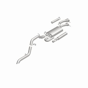 GMC Canyon Performance Exhaust - Rear Exit - Magnaflow - Overland Series Cat-Back - Stainless - `15-`22