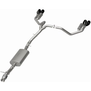 GMC Yukon Performance Exhaust - Magnaflow - Street Series Cat-Back - Black Chrome - `21-`24