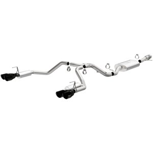 GMC Yukon Performance Exhaust - Magnaflow - Street Series Cat-Back - Black Chrome - `21-`24