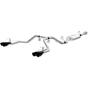 GMC Yukon Performance Exhaust - Magnaflow - Street Series Cat-Back - Black Chrome - `21-`24