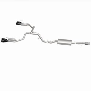 GMC Yukon Performance Exhaust - Magnaflow - Street Series Cat-Back - Black Chrome - `21-`24
