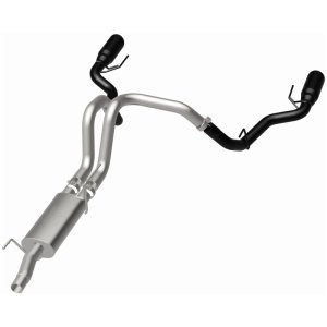 Ford F-150 Performance Exhaust - Rear - Magnaflow - NEO Series Cat Back - Black - `21-`25