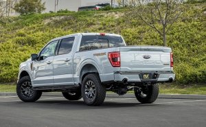 Ford F-150 Performance Exhaust - Rear - Magnaflow - NEO Series Cat Back - Black - `21-`25