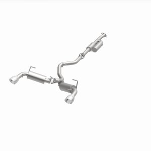 Toyota GR86 Performance Exhaust - Dual Rear Exit - Magnaflow - NEO Series Cat-Back with No Drone Technology (NDT), Mandrel Bent, 4.5