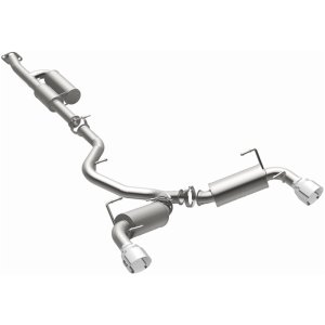 Toyota GR86 Performance Exhaust - Dual Rear Exit - Magnaflow - NEO Series Cat-Back with No Drone Technology (NDT), Mandrel Bent, 4.5