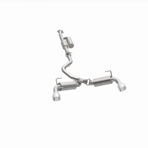 Toyota GR86 Performance Exhaust - Dual Rear Exit - Magnaflow - NEO Series Cat-Back with No Drone Technology (NDT), Mandrel Bent, 4.5