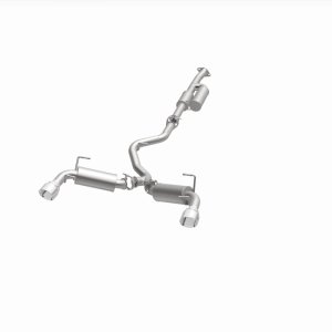 Toyota GR86 Performance Exhaust - Dual Rear Exit - Magnaflow - NEO Series Cat-Back with No Drone Technology (NDT), Mandrel Bent, 4.5