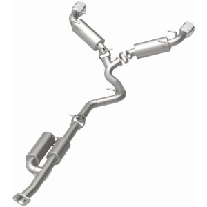 Toyota GR86 Performance Exhaust - Dual Rear Exit - Magnaflow - NEO Series Cat-Back with No Drone Technology (NDT), Mandrel Bent, 4.5