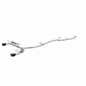 Acura Integra Performance Exhaust - Rear - Magnaflow - NEO Series Cat Back, No Drone Technology, Dual Split Rear Exit, Carbon Fiber Tips - `23-`24