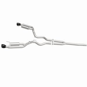 Ford Mustang Performance Exhaust - Rear - Magnaflow - Competition Series Cat-Back - Black Chrome - 2024+