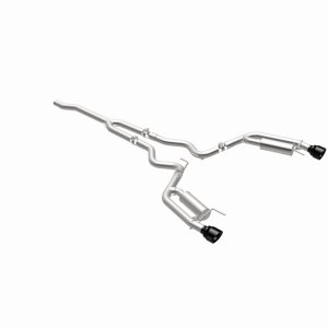 Ford Mustang Performance Exhaust - Rear - Magnaflow - Competition Series Cat-Back - Black Chrome - 2024+