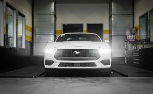 Ford Mustang Performance Exhaust - Rear - Magnaflow - Competition Series Cat-Back - Black Chrome - 2024+