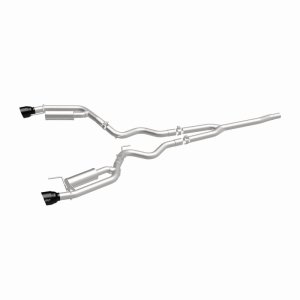 Ford Mustang Performance Exhaust - Rear - Magnaflow - Competition Series Cat-Back - Black Chrome - 2024+