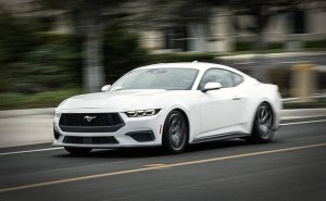 Ford Mustang Performance Exhaust - Rear - Magnaflow - Competition Series Cat-Back - Black Chrome - 2024+