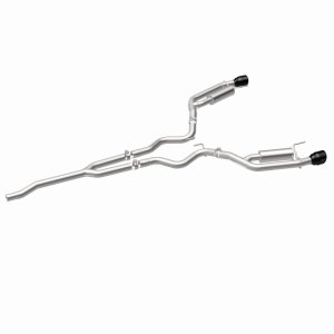 Ford Mustang Performance Exhaust - Rear - Magnaflow - Competition Series Cat-Back - Black Chrome - 2024+