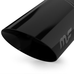 Ford Mustang Performance Exhaust - Quad Split Rear Exit - Magnaflow - Competition Series Cat-Back - Black Chrome - 2024+