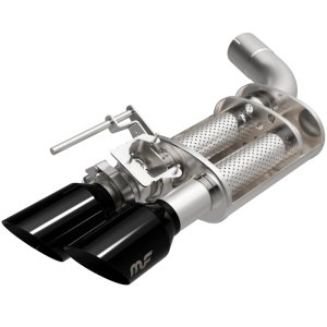 Ford Mustang Performance Exhaust - Rear - Magnaflow - Cat-Back Competition Series - Black Chrome - 2024+