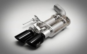 Ford Mustang Performance Exhaust - Rear - Magnaflow - Cat-Back Competition Series - Black Chrome - 2024+