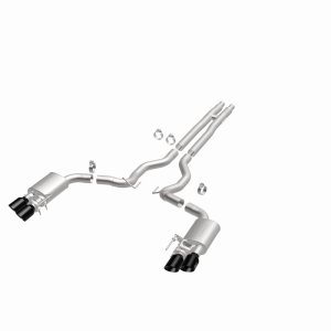 Ford Mustang Performance Exhaust - Rear - Magnaflow - Cat-Back Competition Series - Black Chrome - 2024+
