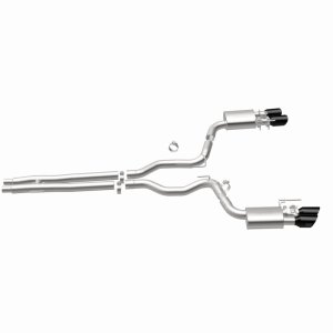 Ford Mustang Performance Exhaust - Rear - Magnaflow - Cat-Back Competition Series - Black Chrome - 2024+