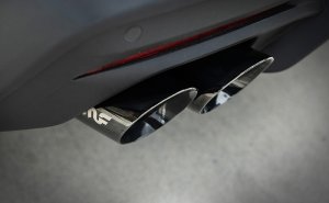 Ford Mustang Performance Exhaust - Rear - Magnaflow - Cat-Back Competition Series - Black Chrome - 2024+