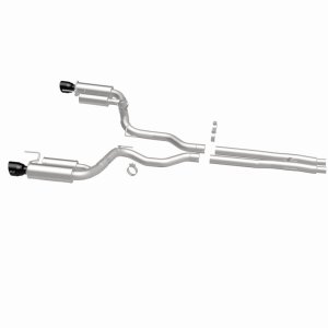 Ford Mustang Performance Exhaust - Rear - Magnaflow - Cat Back Competition Series - Black Chrome - 2024+