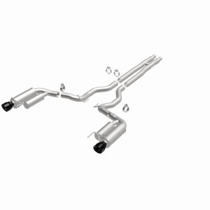 Ford Mustang Performance Exhaust - Rear - Magnaflow - Cat Back Competition Series - Black Chrome - 2024+