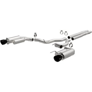 Ford Mustang Performance Exhaust - Rear - Magnaflow - Cat Back Competition Series - Black Chrome - 2024+