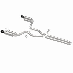 Ford Mustang Performance Exhaust - Rear - Magnaflow - Cat Back Competition Series - Black Chrome - 2024+