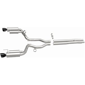 Ford Mustang Performance Exhaust - Rear - Magnaflow - Cat Back Competition Series - Black Chrome - 2024+