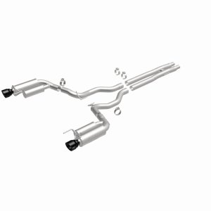 Ford Mustang Performance Exhaust - Rear - Magnaflow - Cat Back Competition Series - Black Chrome - 2024+
