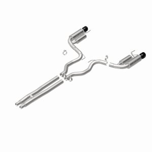 Ford Mustang Performance Exhaust - Rear - Magnaflow - Cat Back Competition Series - Black Chrome - 2024+
