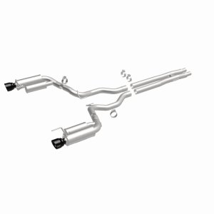 Ford Mustang Performance Exhaust - Rear - Magnaflow - Cat Back Competition Series - Black Chrome - 2024+