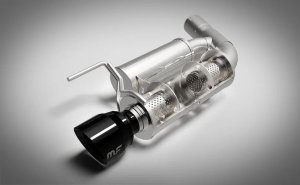 Ford Mustang Performance Exhaust - Rear - Magnaflow - Cat Back Competition Series - Black Chrome - 2024+